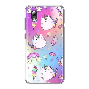 Чехол Unicorn на ZTE Blade L8 (Радуга и Единорог)