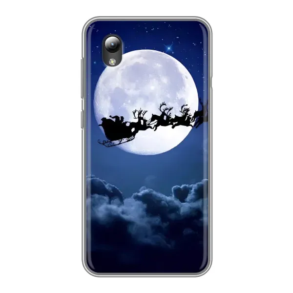 Чехол с рисунком «Санта - луна» для ZTE Blade L8 Чехол с рисунком «Санта - луна» для ZTE Blade L8