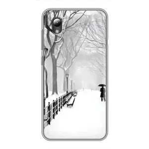 Чехлы на Новый Год ZTE Blade L8 (Снегом замело)