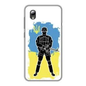 Патриотические Чехлы для ЗТЕ Блейд Л8 (Солдат Украины)