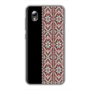 Силиконовый Чехол на ZTE Blade L8 с картинкой Вышиванки (Стильная вишиванка)