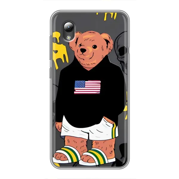 Чехол с рисунком «Teddy USA» для ZTE Blade L8 Чехол с рисунком «Teddy USA» для ZTE Blade L8