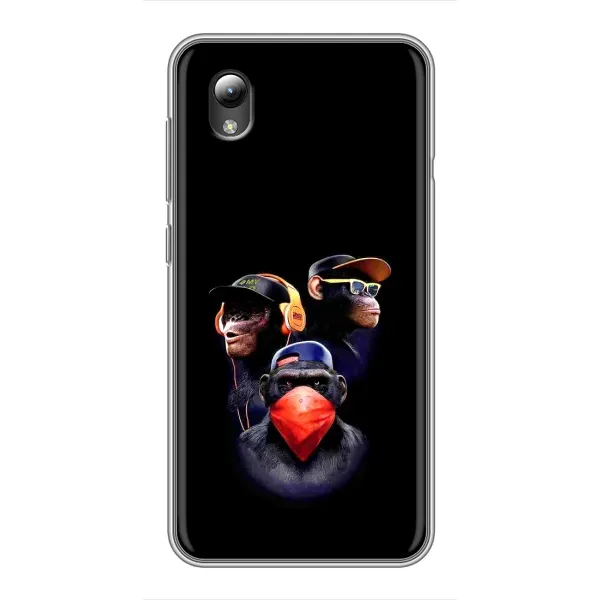 Чехол с рисунком «Три обезьяны» для ZTE Blade L8 Чехол с рисунком «Три обезьяны» для ZTE Blade L8
