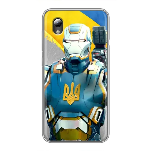 Чехол с рисунком «Украинский робокоп» для ZTE Blade L8 Чехол с рисунком «Украинский робокоп» для ZTE Blade L8