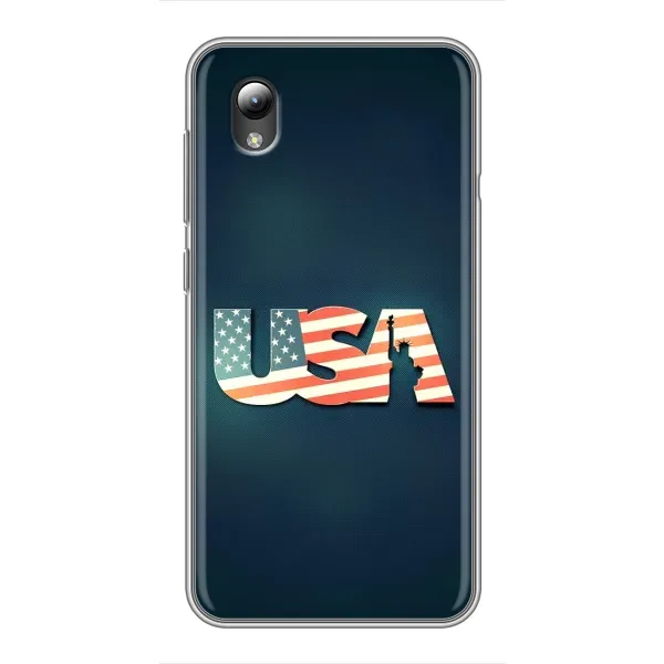Чехол с рисунком «USA» для ZTE Blade L8 Чехол с рисунком «USA» для ZTE Blade L8