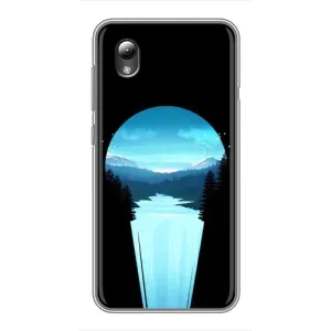 Літній Чохол на ZTE Blade L8 (Синій Водоспад)