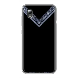 Силиконовый Чехол на ZTE Blade L8 (Воротник вышиванки)