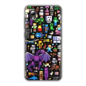 Чохол майнкрафт для ZTE Blade L8 (Усі персонажі)