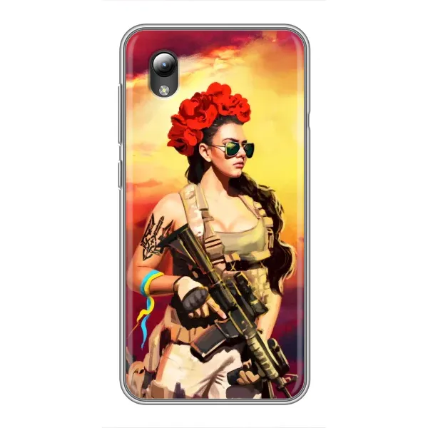 Чехол с рисунком «Женщина солдат» для ZTE Blade L8 Чехол с рисунком «Женщина солдат» для ZTE Blade L8