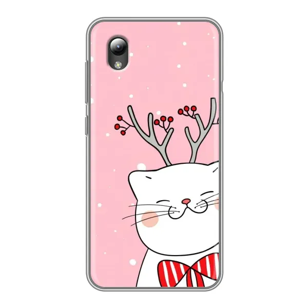 Чехол с рисунком «Зимний кот» для ZTE Blade L8 Чехол с рисунком «Зимний кот» для ZTE Blade L8