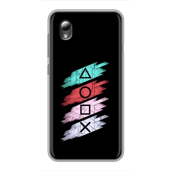 Чехол с рисунком «Значки Sony» для ZTE Blade L8 Чехол с рисунком «Значки Sony» для ZTE Blade L8