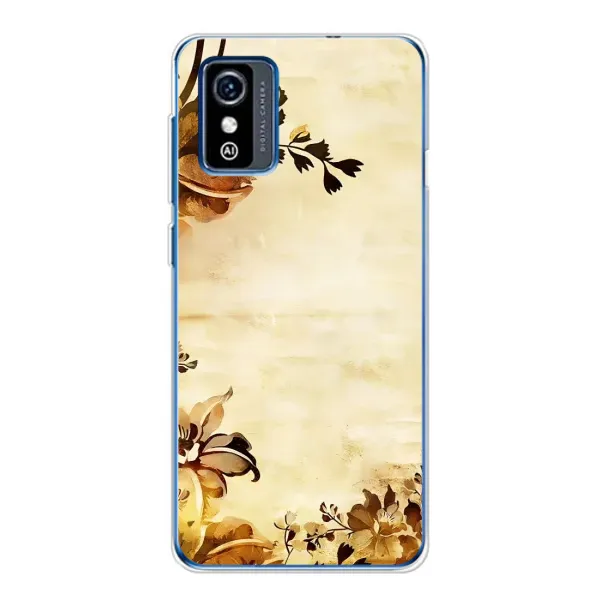 Чехол с рисунком «Арт-цветы» для ZTE Blade L9 Чехол с рисунком «Арт-цветы» для ZTE Blade L9