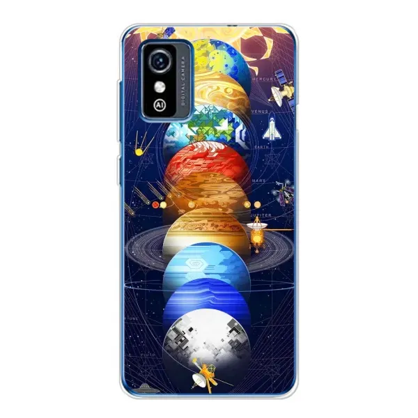 Чехол с рисунком «Арт планети» для ZTE Blade L9 Чехол с рисунком «Арт планети» для ZTE Blade L9