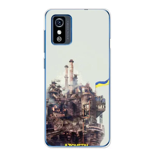 Чехол с рисунком «Азовсталь» для ZTE Blade L9 Чехол с рисунком «Азовсталь» для ZTE Blade L9