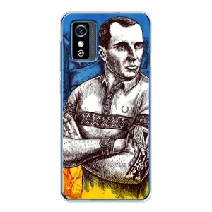 Чехол с Украинской символикой на ЗТЕ Блейд Л9 (Бандера Патриот)