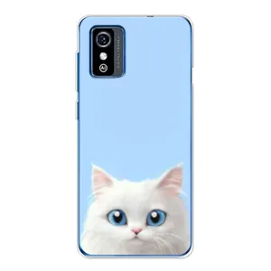 Чехол на тематику: Коты для ZTE Blade L9 (Белый кот)