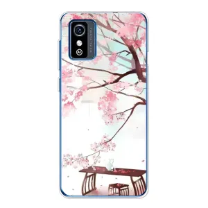 Чехол с принтом САКУРЫ на ZTE Blade L9 (Чайная церемония)