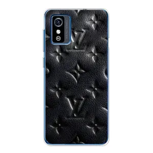 Текстурный Чехол Louis Vuitton для ЗТЕ Блейд Л9 (Черный ЛВ)