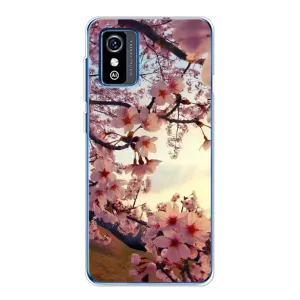 Чехол с принтом САКУРЫ на ZTE Blade L9 (Цветущая сакура)