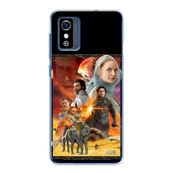 Чехол с рисунком «Д Ю Н А» для ZTE Blade L9