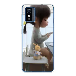 Дівчачий Чохол для ZTE Blade L9 (ДІвчина з іграшкою)