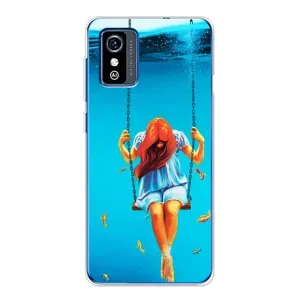 Чохол Стильні дівчата на ZTE Blade L9 (Дівчина на гойдалці)