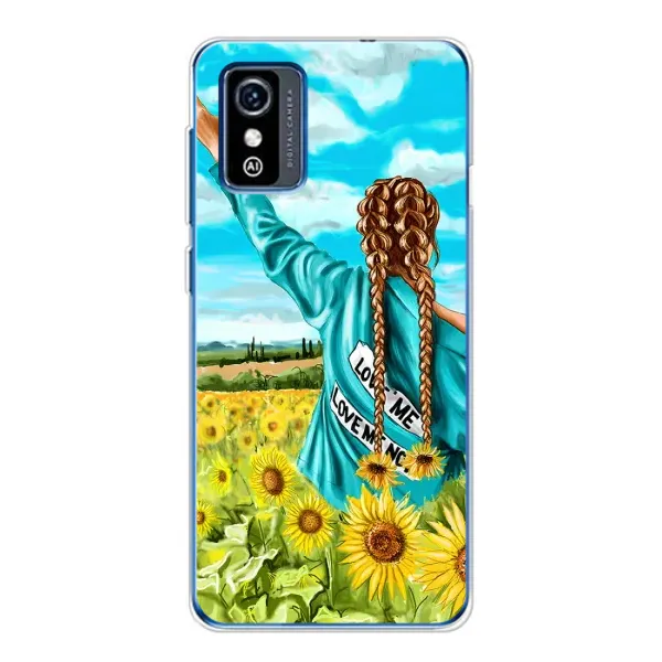 Чехол с рисунком «Девушка на поле» для ZTE Blade L9 Чехол с рисунком «Девушка на поле» для ZTE Blade L9
