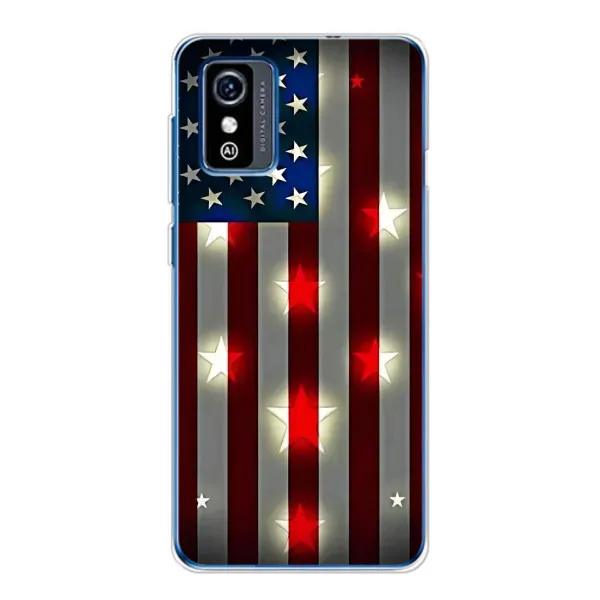 Чехол с рисунком «Флаг США 2» для ZTE Blade L9 Чехол с рисунком «Флаг США 2» для ZTE Blade L9