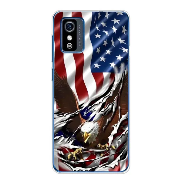 Чехол с рисунком «Флаг USA» для ZTE Blade L9 Чехол с рисунком «Флаг USA» для ZTE Blade L9