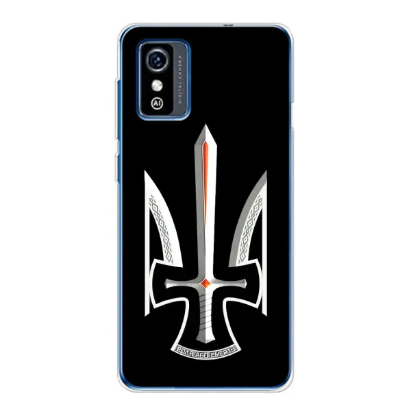 Чехол с рисунком «Герб Свобода или Смерть» для ZTE Blade L9