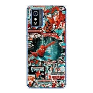 Чехол Супергерой Человека Паука на ZTE Blade L9 (Комиксы Человек Паук)