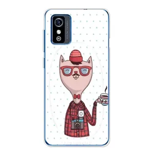 Чехол на тематику: Коты для ZTE Blade L9 (Кот аристократ)