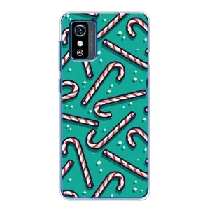 Силіконовий бампер на різдво для ZTE Blade L9 (Льодяники)
