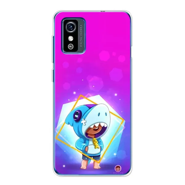 Чехол с рисунком «Леон в костюме Акулы» для ZTE Blade L9