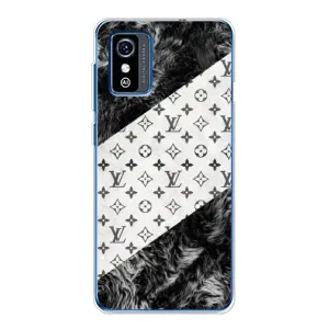 Чохол Стиль Louis Vuitton на ZTE Blade L9 (LV на білому)