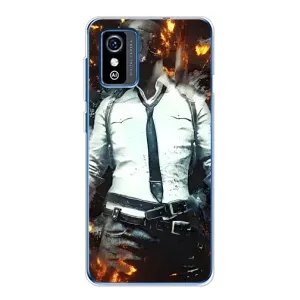 Чохол з картинкою "Герой Pubg" на ZTE Blade L9 (Man Пубг)