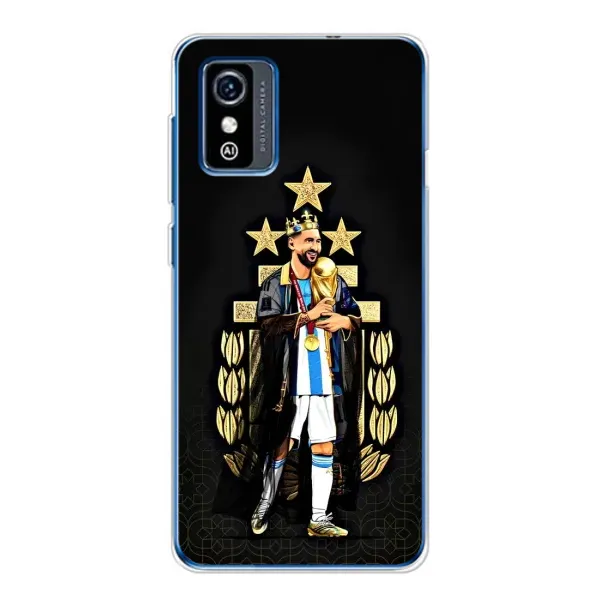 Чехол с рисунком «Месси король» для ZTE Blade L9 Чехол с рисунком «Месси король» для ZTE Blade L9