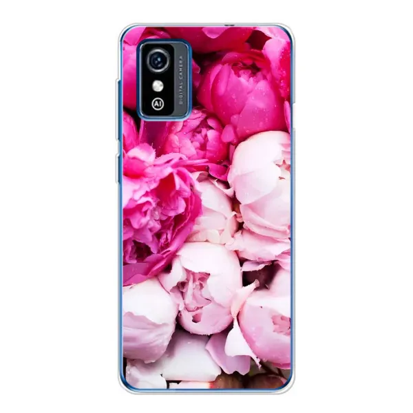 Чехол с рисунком «Пионы» для ZTE Blade L9 Чехол с рисунком «Пионы» для ZTE Blade L9