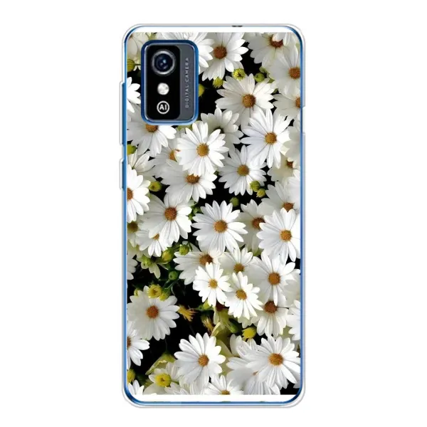 Чехол с рисунком «Рамка в ромашках» для ZTE Blade L9 Чехол с рисунком «Рамка в ромашках» для ZTE Blade L9