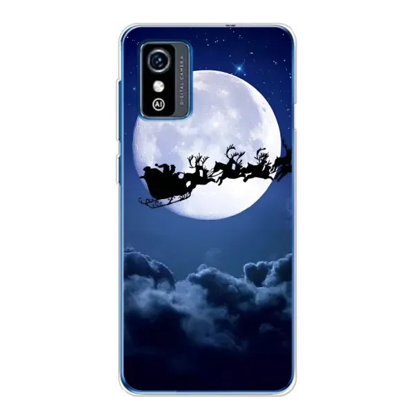 Чехол с рисунком «Санта - луна» для ZTE Blade L9 Чехол с рисунком «Санта - луна» для ZTE Blade L9
