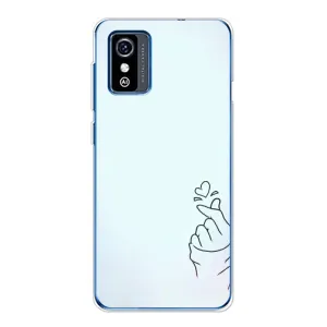 Чохол (Знак сердечка) для ZTE Blade L9 (Сердечко на блакитному)