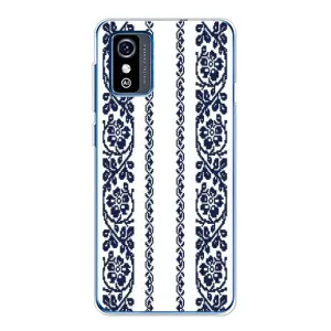 Силіконовый Чохол на ZTE Blade L9 з картинкой Вишиванки (Синя вишиванка)