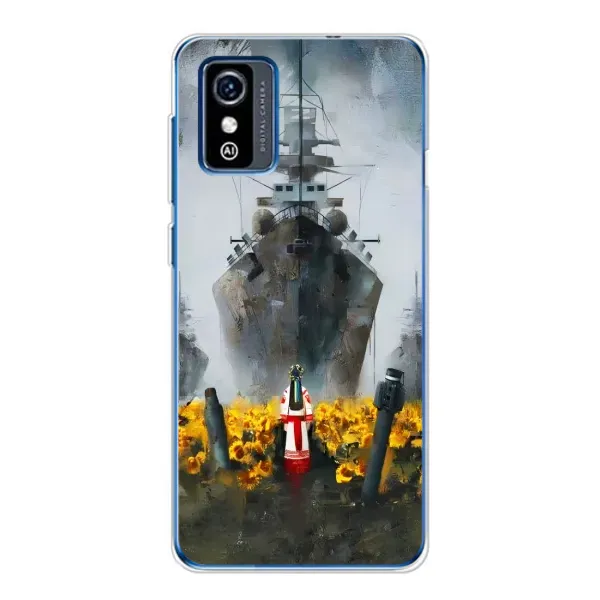 Чехол с рисунком «Смелость» для ZTE Blade L9 Чехол с рисунком «Смелость» для ZTE Blade L9