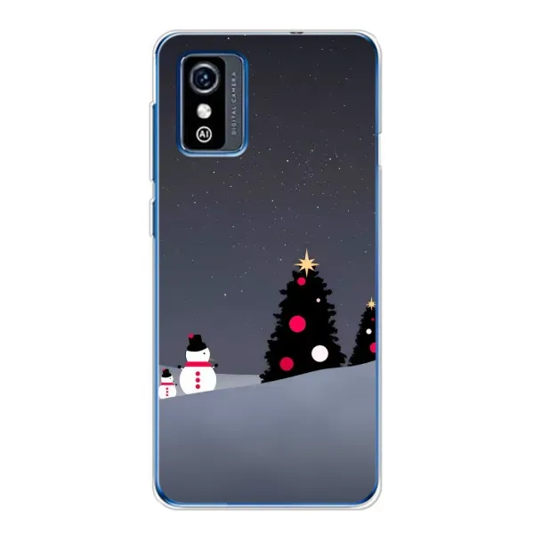 Чехол с рисунком «Снеговички» для ZTE Blade L9 Чехол с рисунком «Снеговички» для ZTE Blade L9