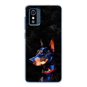 Бампер для ZTE Blade L9 с картинкой "Песики" (Собака Мопс)