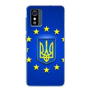Чехол с Украинской символикой на ЗТЕ Блейд Л9 (Украина это Европа)