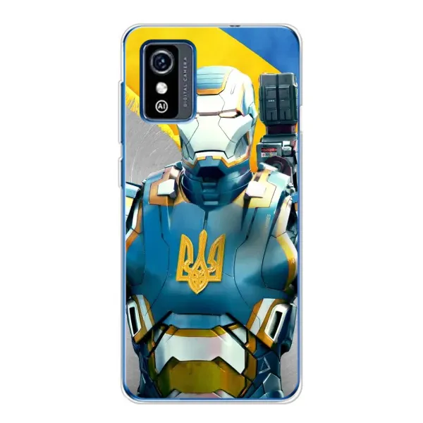 Чехол с рисунком «Украинский робокоп» для ZTE Blade L9 Чехол с рисунком «Украинский робокоп» для ZTE Blade L9