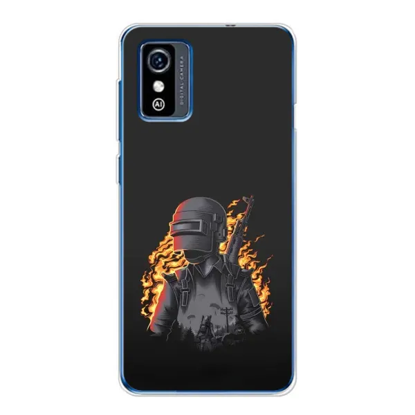 Чехол с рисунком «В огне» для ZTE Blade L9 Чехол с рисунком «В огне» для ZTE Blade L9