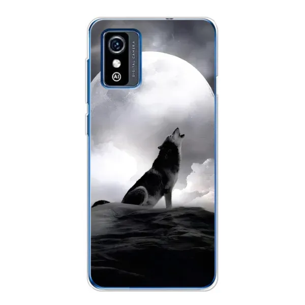 Чехол с рисунком «Волк и луна» для ZTE Blade L9 Чехол с рисунком «Волк и луна» для ZTE Blade L9