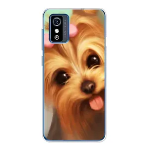 Чехол (ТПУ) Милые собачки для ZTE Blade L9 (Йоршенский терьер)